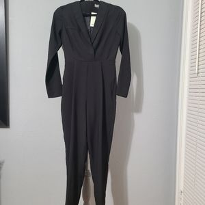 Asos‎ Design Tall Tux Jumpsuit Size 2 NWT